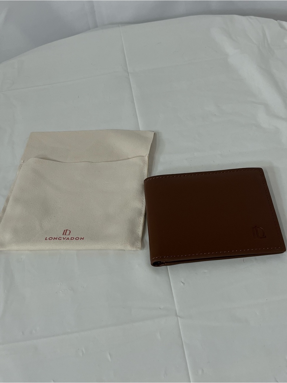 Men's Brown Leather Card & Key Wallet